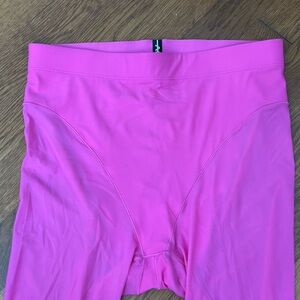 Adam Selman Sport A.S.S  Bright Pink sheer Women's Leggings